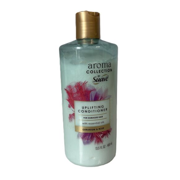 Suave Aroma Collection Uplifting Shampoo Geranium & Rose 13.5 oz Discontinued - Picture 1 of 4